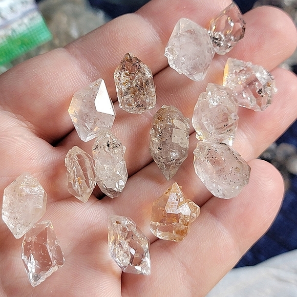 Jewelry - 🌟🤩 Sale 10pcs. Herkimer Diamond Crystal Lot Bundle Random 10x Natural Crystals